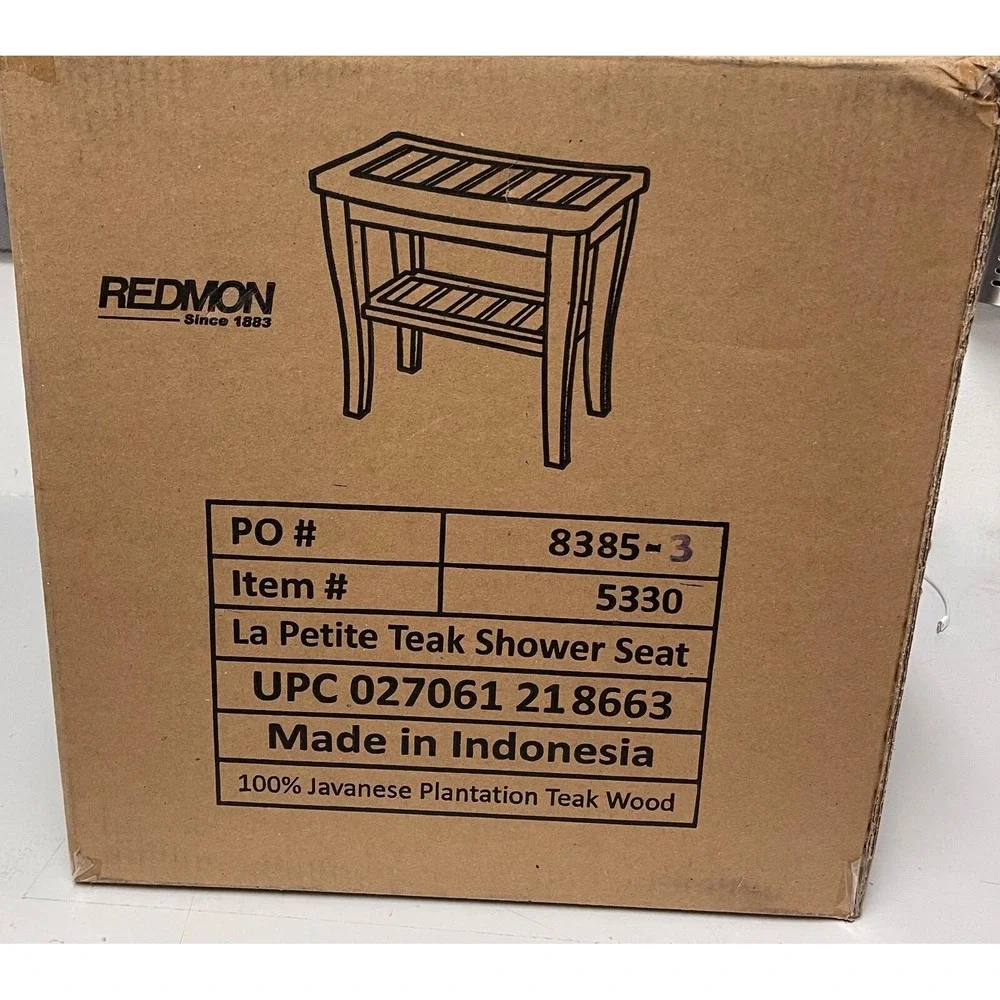 LA‎ PETITE TEAK SHOWER SEAT 5330 REDMON
